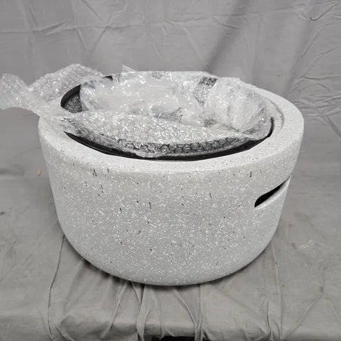 BOXED CLAY EFFECT MGO FIRE PIT 45CM 