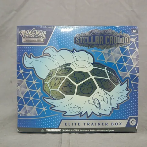 POKÉMON TRADING CARD GAME ELITE TRAINER BOX – STELLAR CROWN (SCARLET & VIOLET)