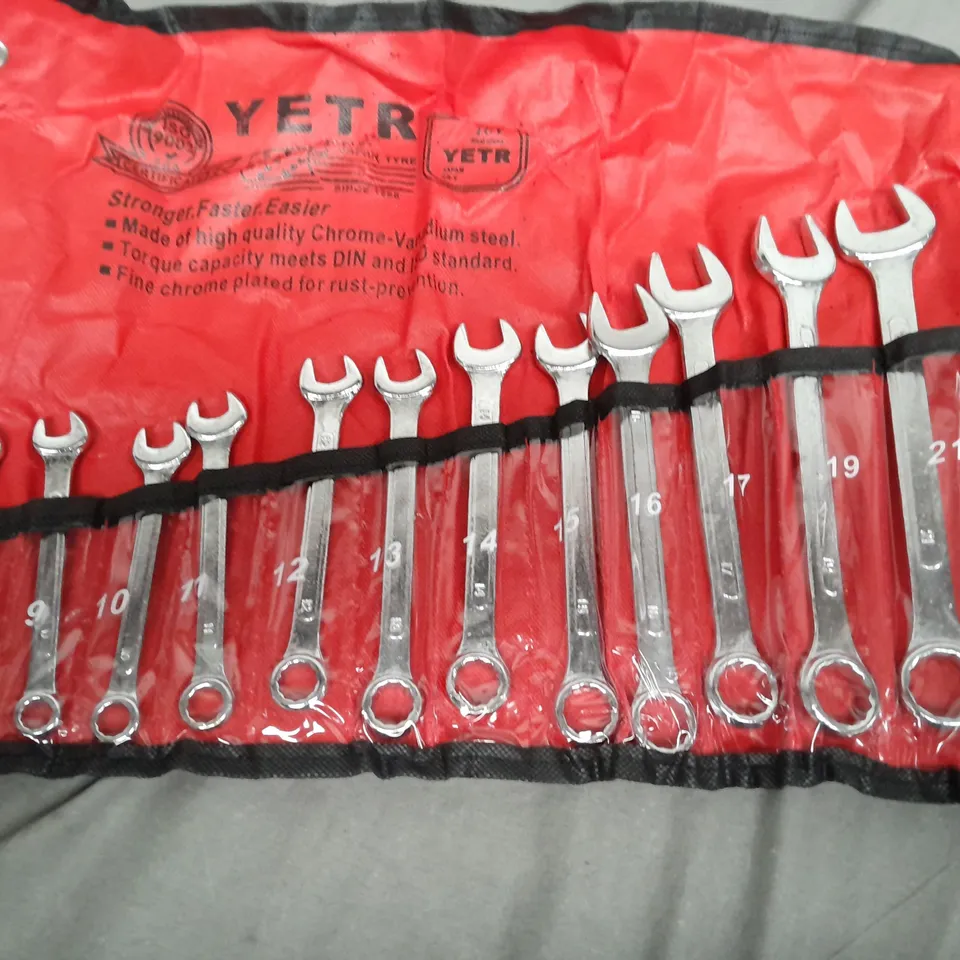 YETR SPANNER SET 