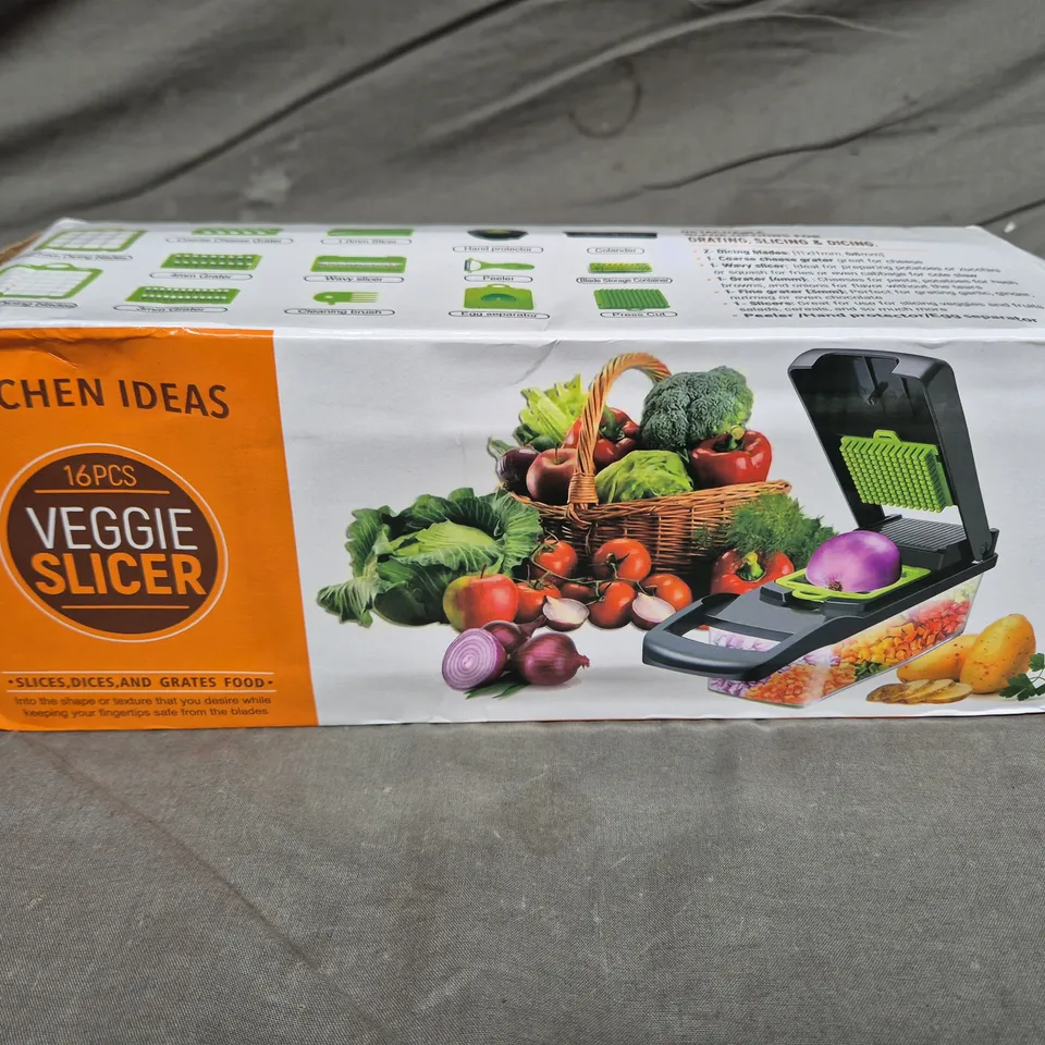KITCHEN IDEAS VEGGIE SLICER –(BOXED)