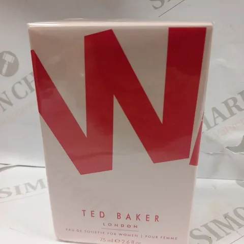 BOXED AND SEALED W TED BAKER EAU DE TOILETTE 75ML