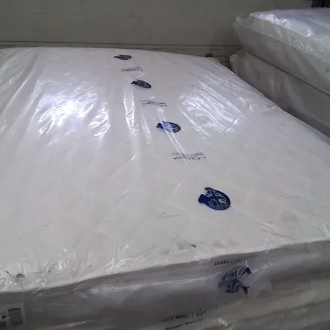 QUALITY BAGGED DESIGNER KING SIZE 150cm AIRSPRUNG LUXURY QUILTED MEDIUM MATTRESS