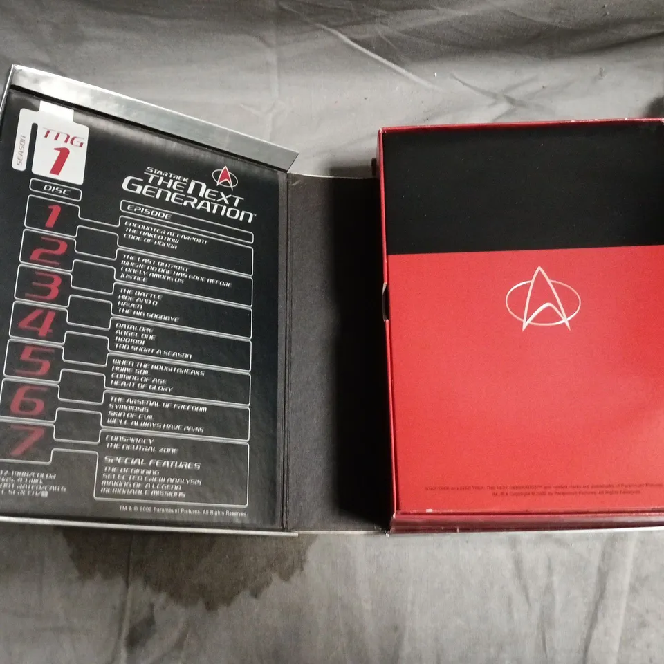STAR TREK THE NEXT GENERATION SEASON 1 DVD BOX SET