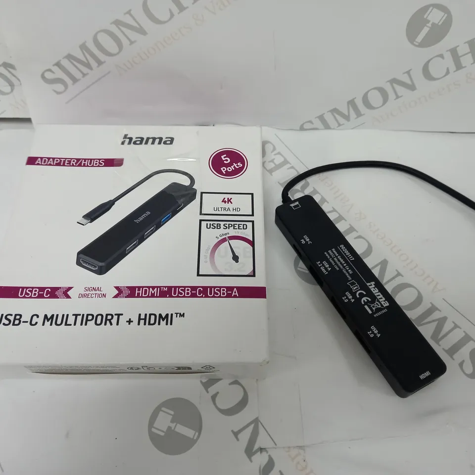 BOXED HAMA USB-C MULTIPORT