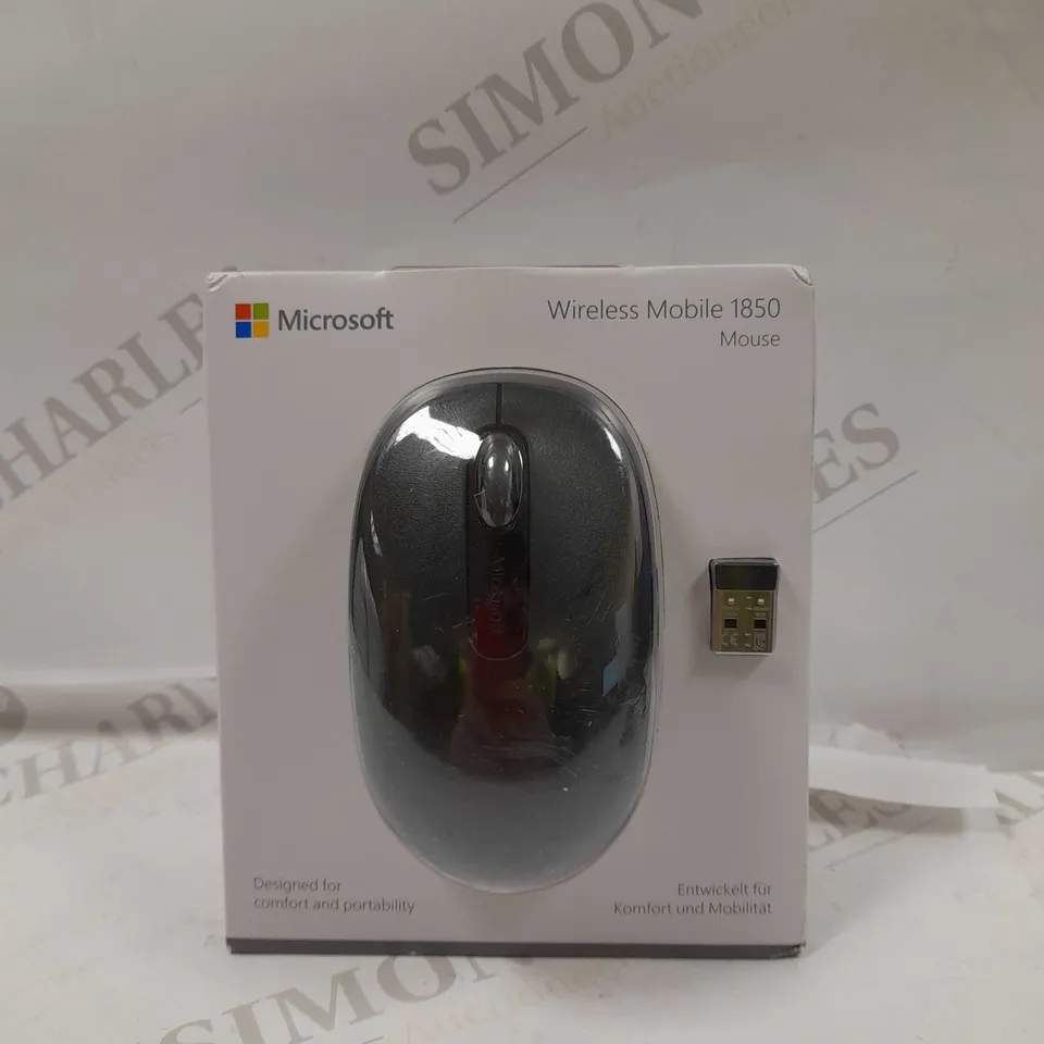 MICROSOFT WIRELESS MOBILE 1850 MOUSE