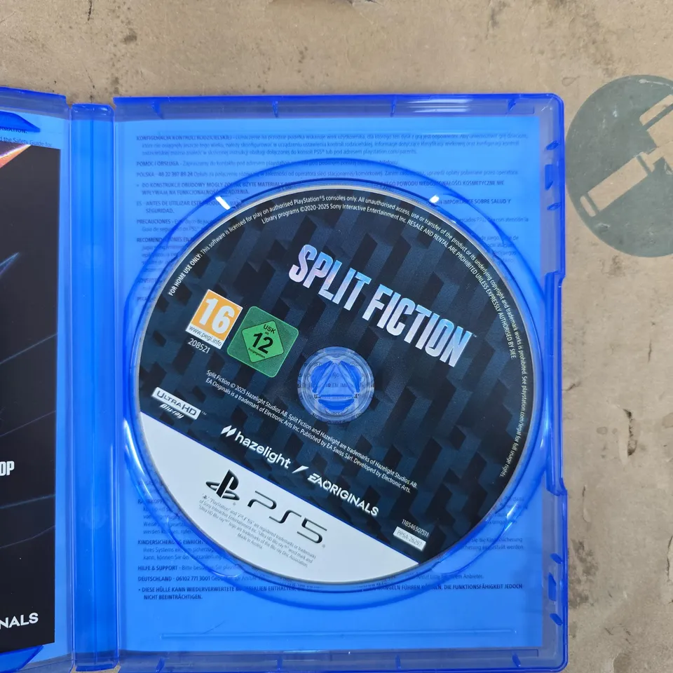 SPLIT FICTION FOR PS5