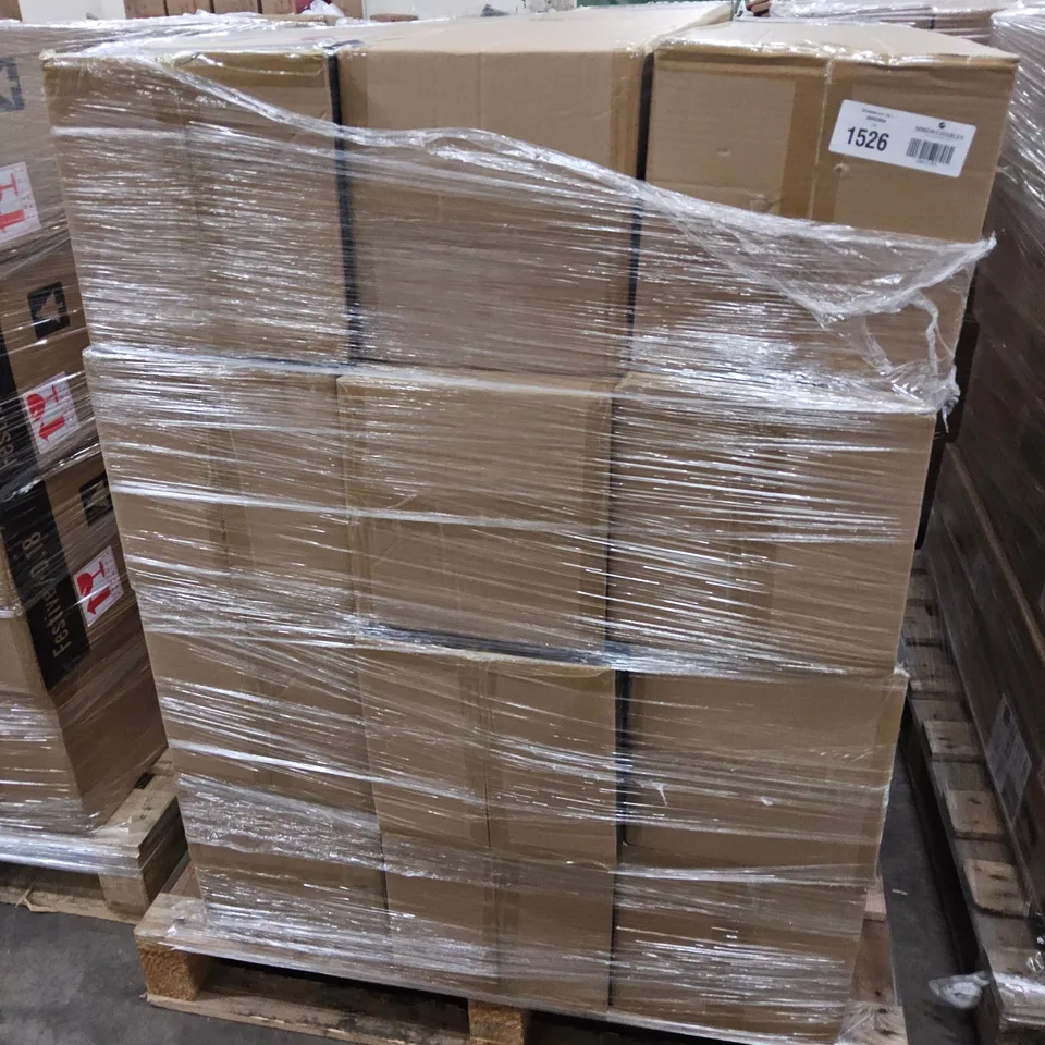 PALLET OF APPROXIMATELY 12 BRAND NEW BOXED 114cm SILVER TIPS TREE