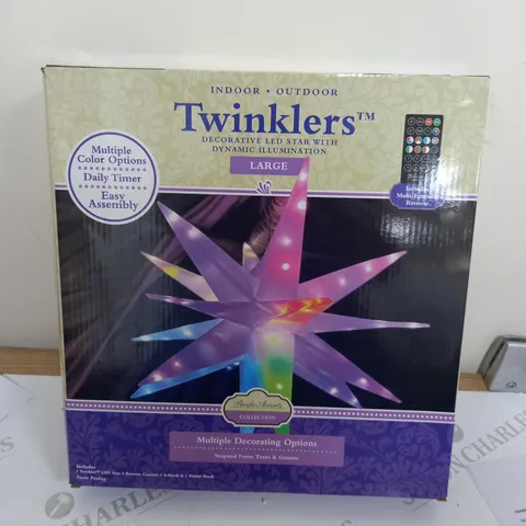 BOXED PACIFIC ACCENTS STAR BURST LIGHT