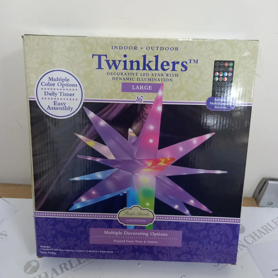 BOXED PACIFIC ACCENTS STAR BURST LIGHT