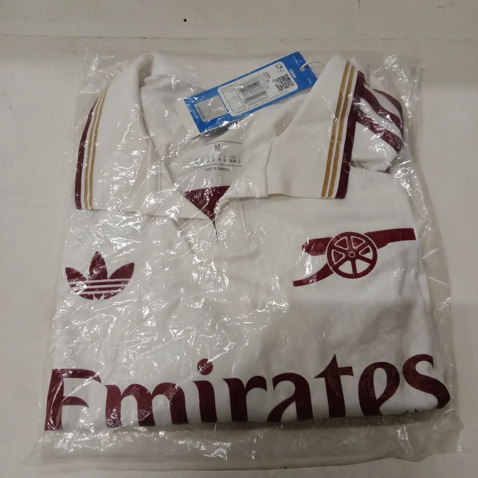 ADIDAS ARSENAL AFC 3JSY JERSEY – ADULT M, WHITE