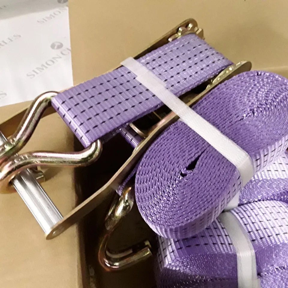 LOT OF 4 PURPLE STRAPS 