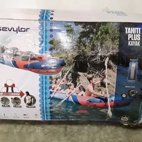 BOXED SEVYLOR TAHITI PLUS 3 PERSON INFLATABLE KAYAK