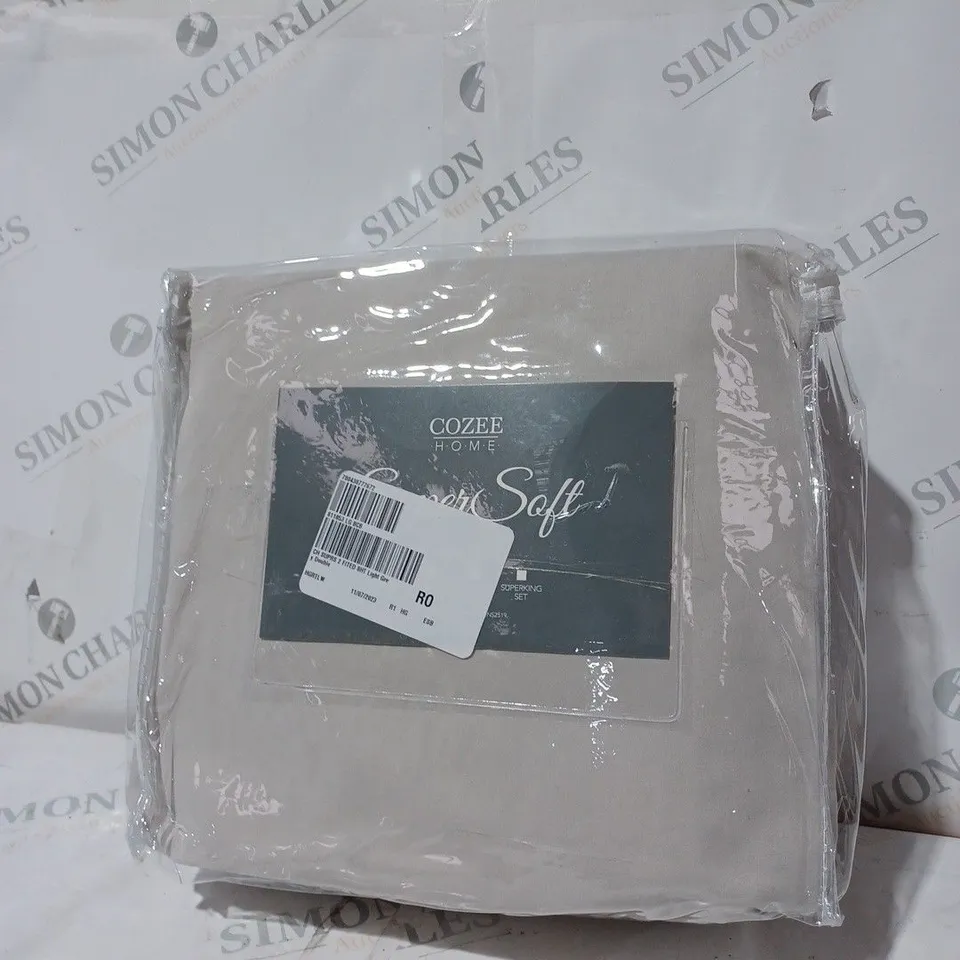 COZEE HOME, SUPER SOFT SHEET SET - DOUBLE SIZE