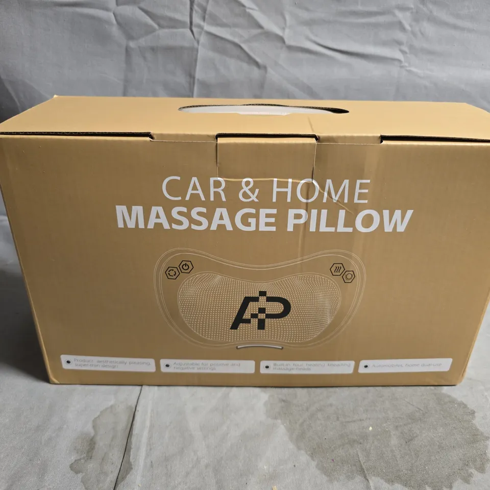 CAR & HOME MASSAGE PILLOW –BOXED 
