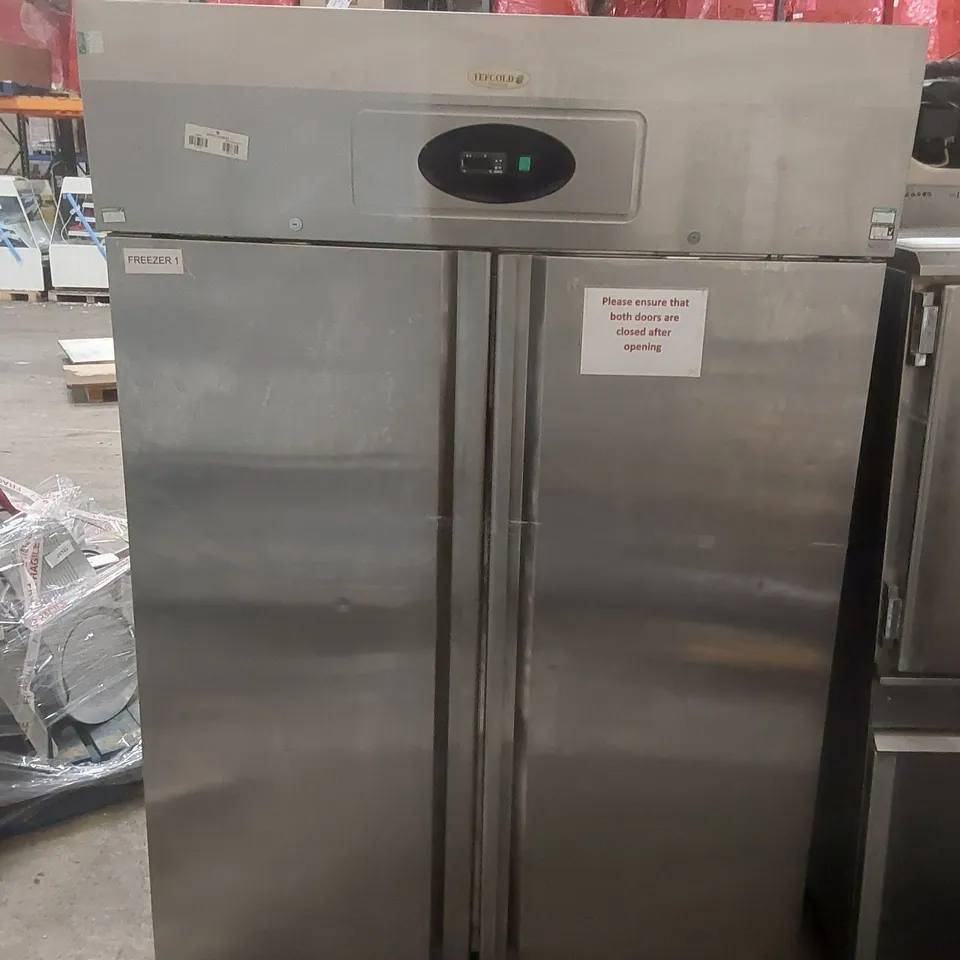 TEFCOLD RF1010 2 DOOR UPRIGHT COMMERCIAL FREEZER