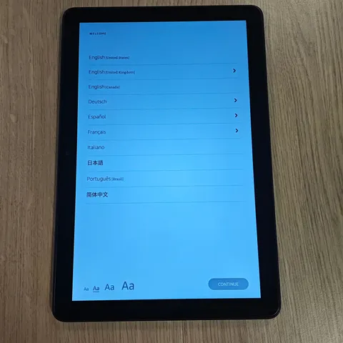 UNBOXED AMAZON 32GB TABLET IN BLACK - T76N2B