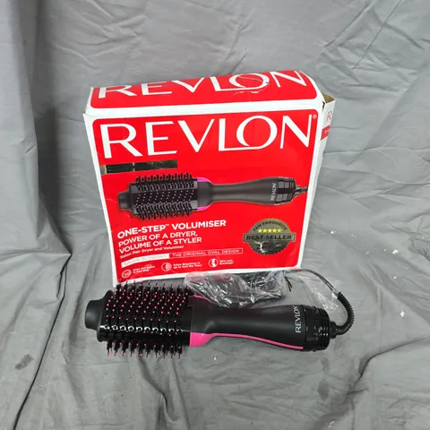 REVLON ONE-STEP VOLUMISER HAIR DRYER & STYLER – BOXED