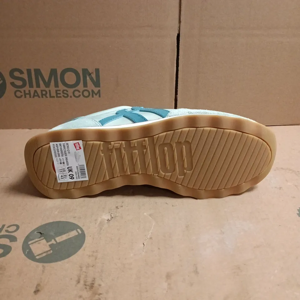 FITFLOP WOMEN’S TRAINERS – LIGHT BLUE/TEAL SIZE 9