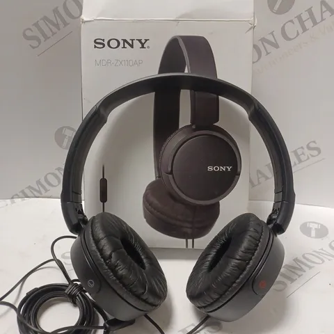 BOXED SONY MDR-ZX110AP HEADPHONES