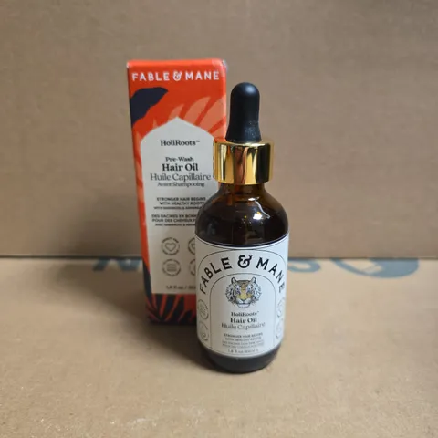 FABLE & MANE HOLIROOTS PRE-WASH HAIR OIL 55ML