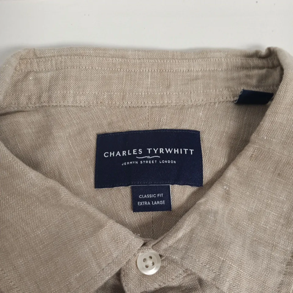 CHARLES TYRWHITT SHIRT – CLASSIC FIT, XL (EXTRA LARGE) – JERMYN STREET LONDON