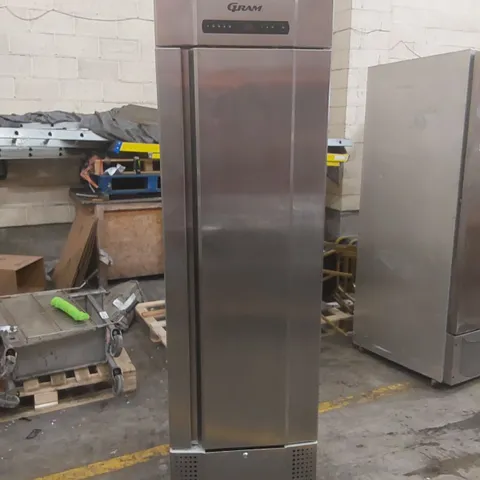 GRAM COMMERCIAL STAINLESS STEEL TEMPERATURE CONTROLLED FOOD STORAGE CABINET