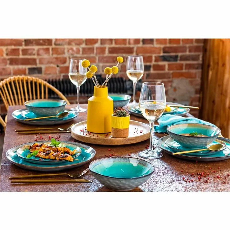 CAPRI 12 PIECE DINNERWARE SET SERVICE FOR 4 