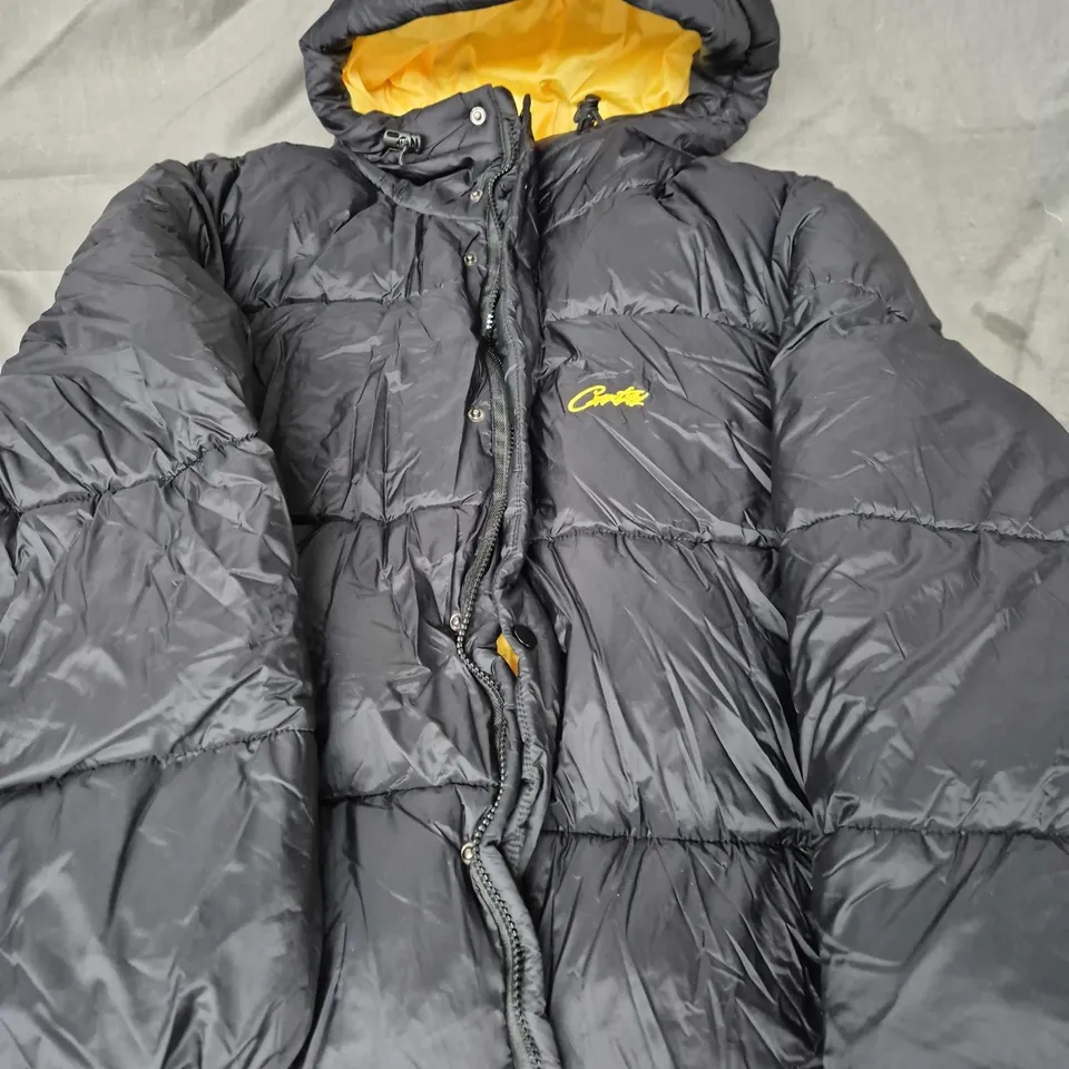 CORTEIZ BOLO PUFFER JACKET - BLACK