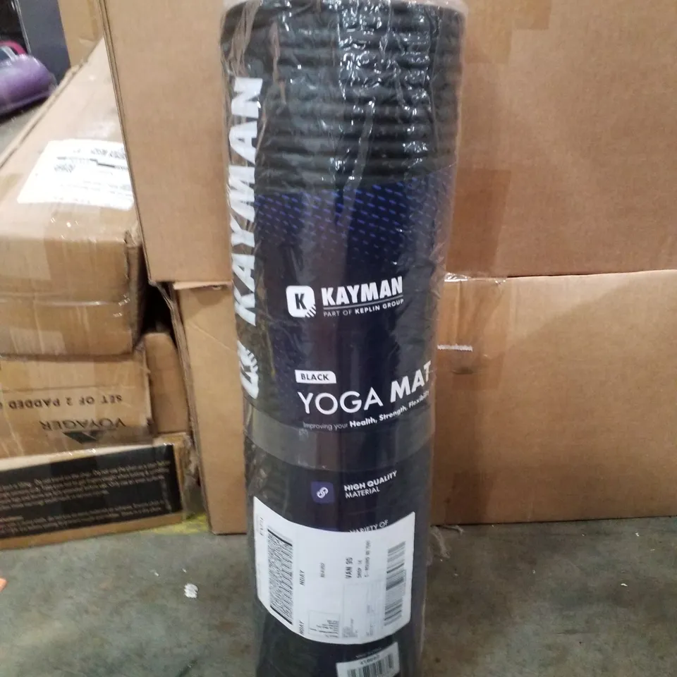 KAYMAN BLACK YOGA MAT