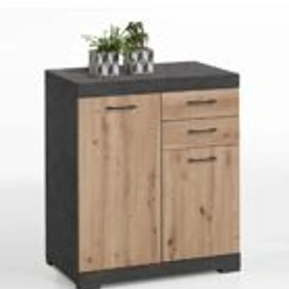 BRAND NEW & BOXED BRISTOL SIDEBOARD UNIT - OAK (1 BOX)