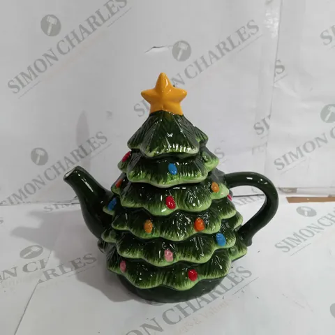 BOXED MR NOST TREE TEAPOT