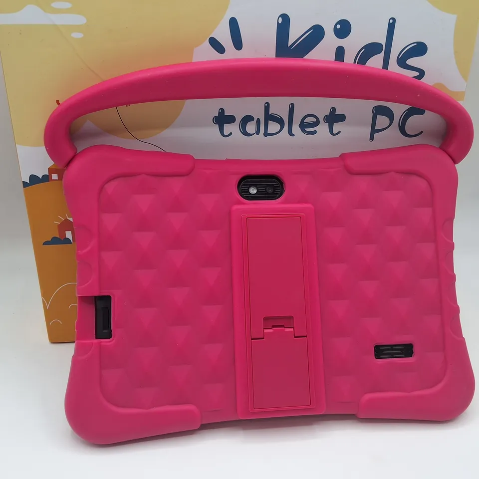 BOXED KIDS 4GB + 64GB TABLET PC WITH PROTECTIVE PINK CASE