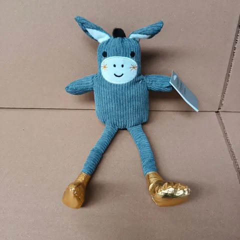 APPROXIMATELY 48 GISELA GRAHAM FESTIVE DONKEY PLUSH ORNAMENTS
