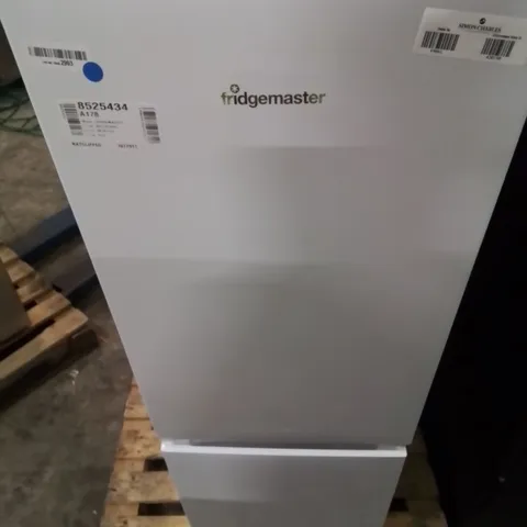 FRIDGEMASTER 50cm FREESTANDING 60/40 FRIDGE FREEZER IN WHITE MC50175A - UNPROCESSED RAW RETURN