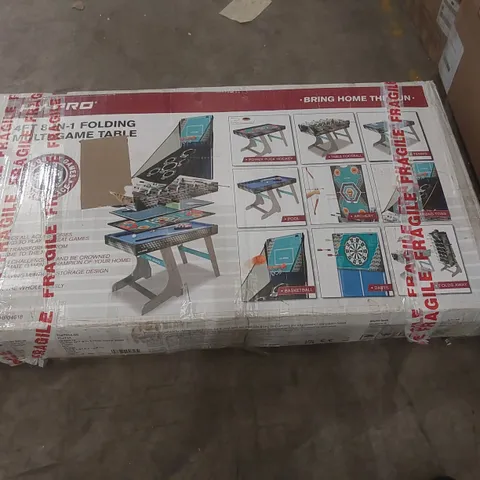 BOXED HY-PRO 4FT 8-IN-1 FOLDING MULTI-GAME TABLE