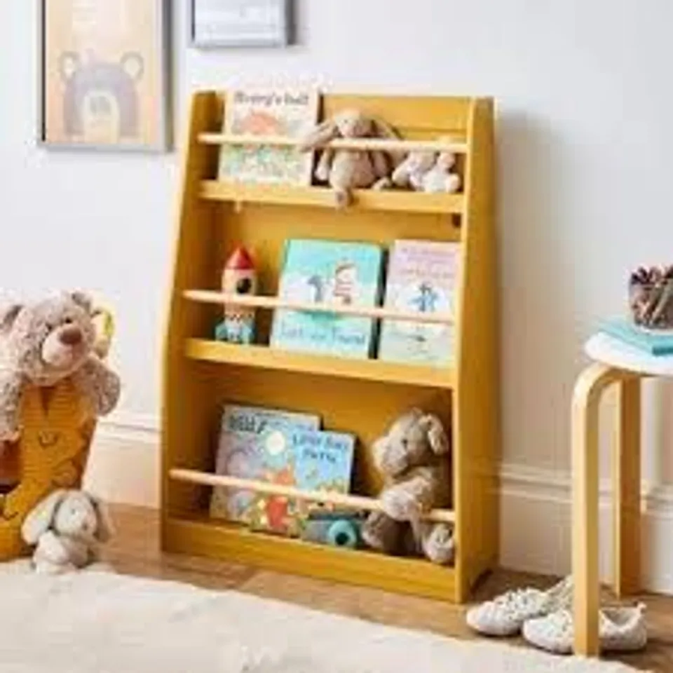 BOXED KIDS HARLEY BOOKCASE - OCHRE (1 BOX)