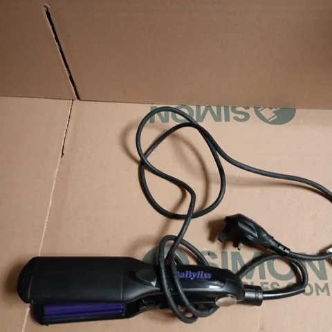 BaByliss Hair Styling Iron with Purple Ceramic Plates (corded)
