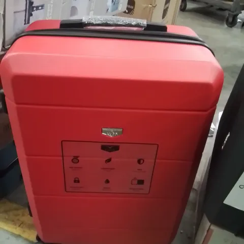 LUGG TRAVEL SUITCASE RED