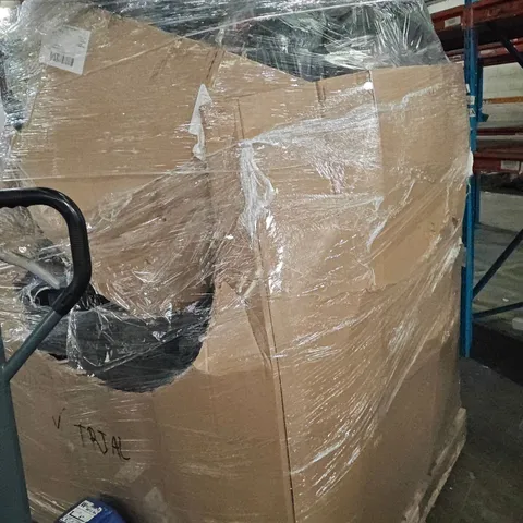 PALLET OF ASSORTED HOUSEHOLD GOODS AND PRODUCTS TO INCLUDE; VACUUM CLEANER, STORAGE BOX,, TRASH CAN,PANS