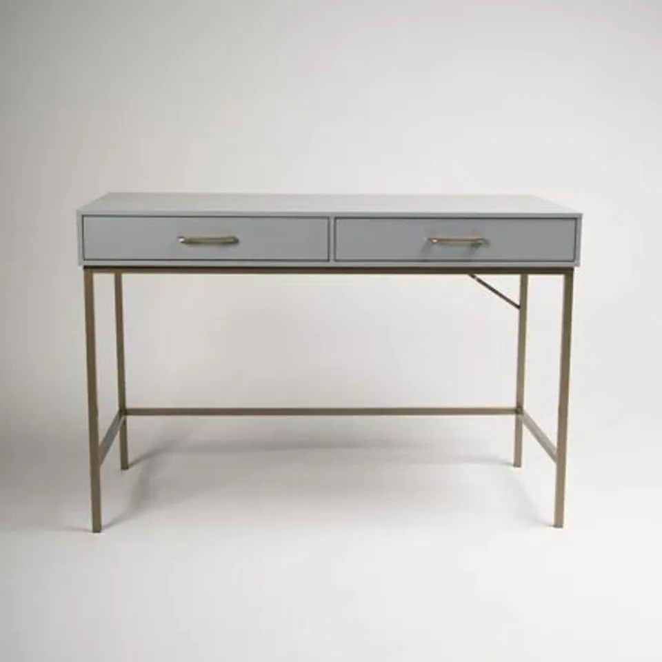 BOXED AGNA DRESSING TABLE - GREY (1 BOX)