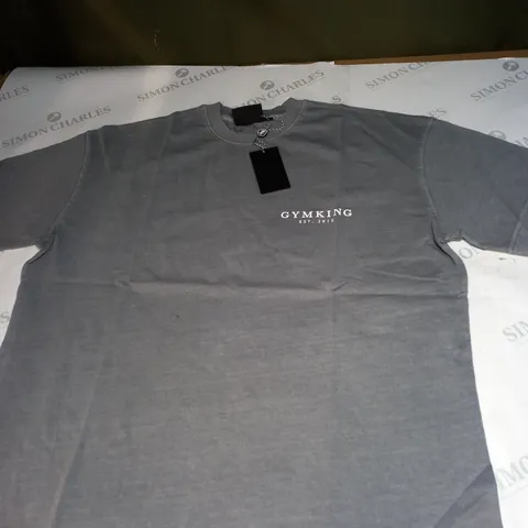 GYMKING EST. LEGACY WASHED T-SHIRT SIZE S