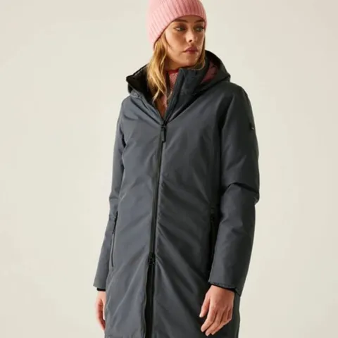 SIX BRAND NEW REGATTA WOMEN'S MARRON WATERPROOF INSULATED JACKET IN GREY