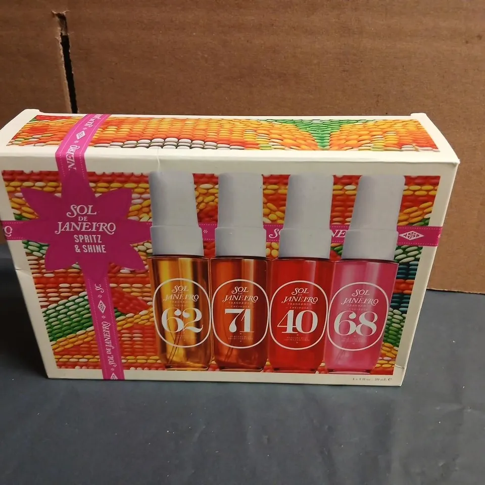 BOXED SOL DE JANEIRO SPRITZ AND SHINE GIFT SET