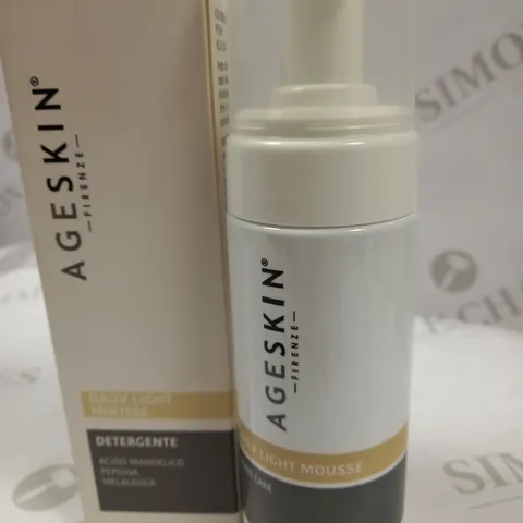 AGESKIN FIRENZE DAILY LIGHT MOUSSE DETERGENTE 150ml