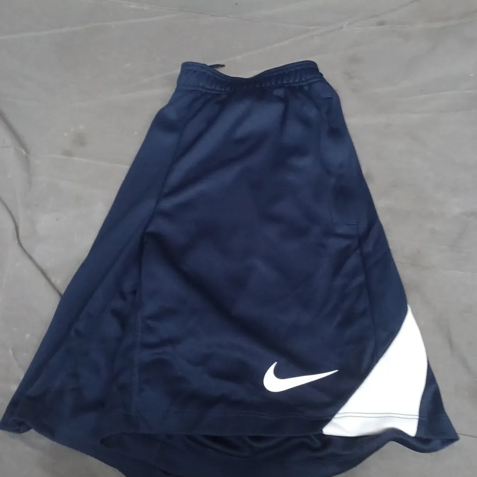 NIKE DRI-FIT MEN'S SHORTS – NAVY SIZE L