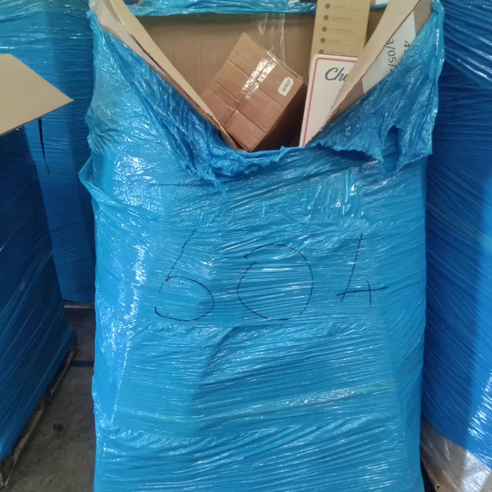 PALLET OF ASSORTED ITEMS INCLUDING CANON PIXMA MG2550S, MISIKI FOOT SPA MASSAGER, BOXING BALL SET, XGEAR CAMPING LOUNGE CHAIR, KOOLLA ELECTRIC OVEN, CLOTHES DRYING RACK 