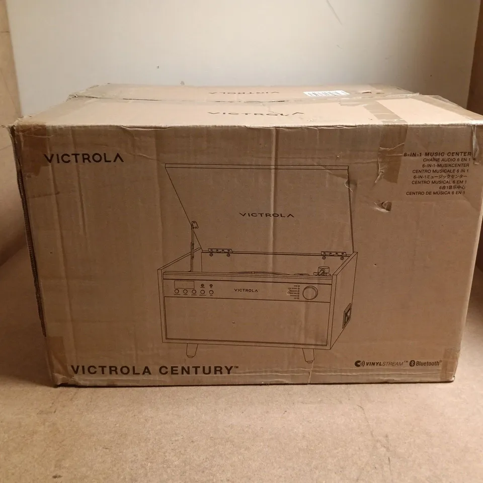 VICTROLA CENTURY 6-IN-1 MUSIC CENTER – BOXED
