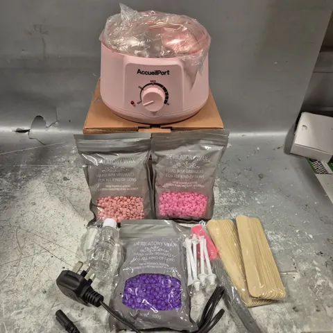 ACCUEILPORT WAX HEATER WITH ACCESSORIES