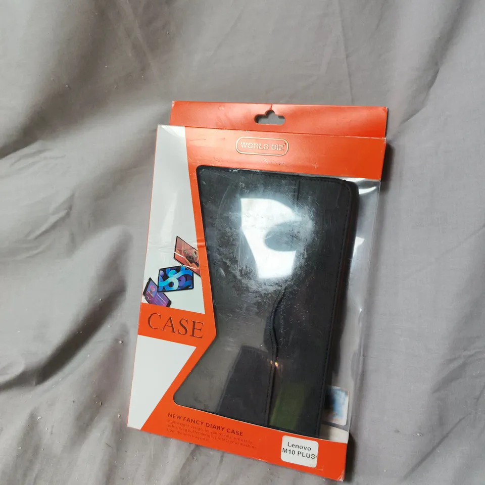 LENOVO M10 PLUS DIARY CASE – BLACK, BOXED
