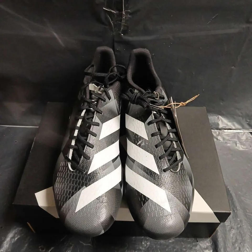 BOXED PAIR OF ADIDAS RS15 PRO BOOTS - UK SIZE 11.5